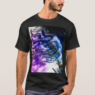 Camiseta Abstract Dynamic Light Trails at Porto da Barra