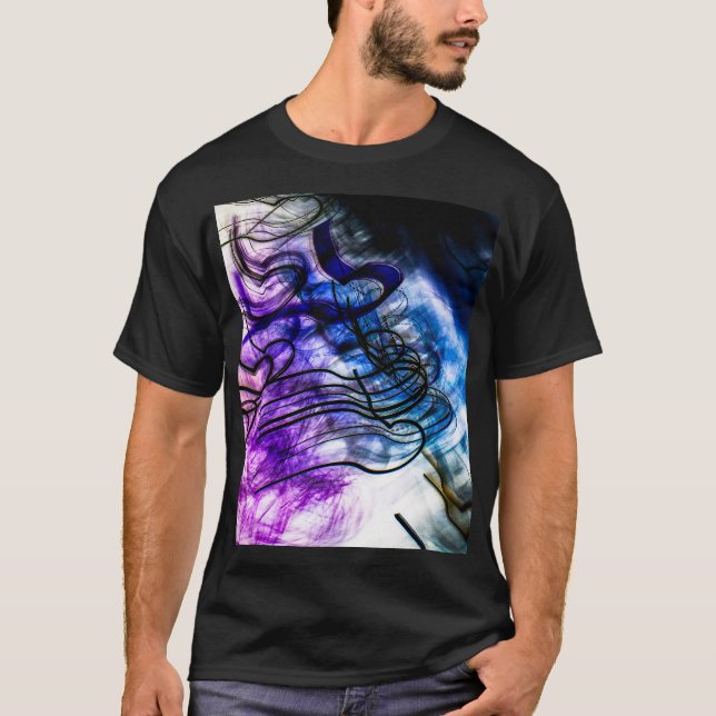Camiseta Abstract Dynamic Light Trails at Porto da Barra (Frente)