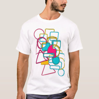 Camiseta Abstract Geometric Pattern – geometric t shirt,