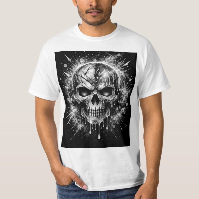 Camiseta Abstract Skull (Frente)