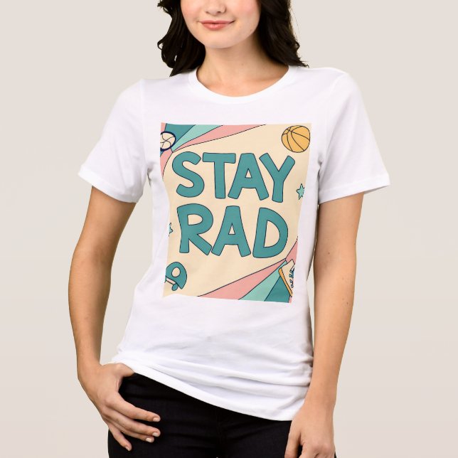 Camiseta Abstract Tunnel Perspective with Two Figures (Frente)