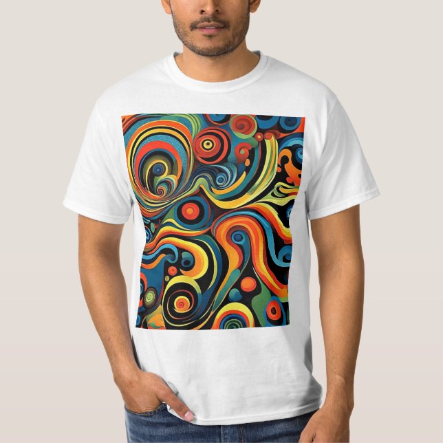 Camiseta Abstracta Psychedelica 13 (Frente)