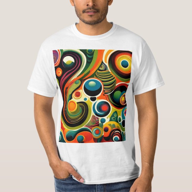 Camiseta Abstracta Psychedelica 7 (Frente)
