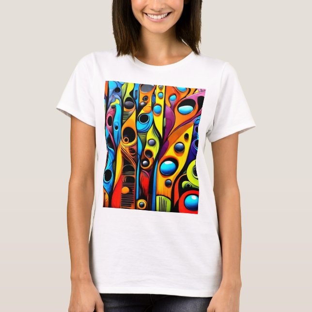 Camiseta Abstractos Foliagi 4 (Frente)