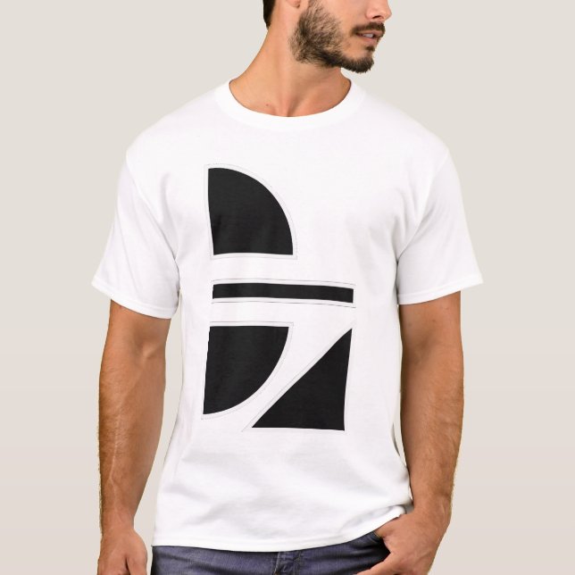 Camiseta abstrato (Frente)