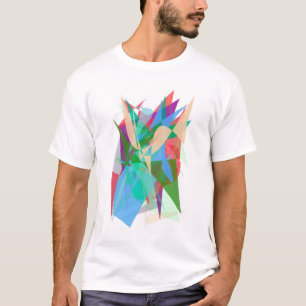 Camiseta Abstrato algorítmico 01