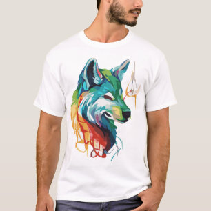 Camiseta Abstrato-animal-digital-vetor-art-11210233-307
