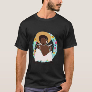 Camiseta Abstrato Art Happy International Womens Day Femini