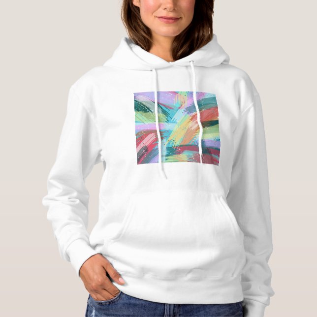 Camiseta Abstrato Art Pastel (Frente)