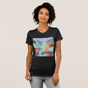 Camiseta Abstrato Art Pastel