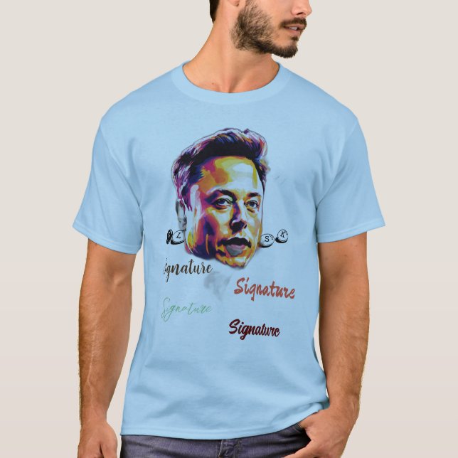 Camiseta Abstrato Art Profile Tee (Frente)