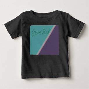 Camiseta Abstrato Art Turquoise Roxo