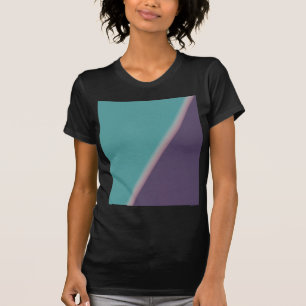 Camiseta Abstrato Art Turquoise Roxo