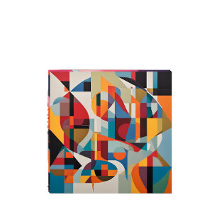 Camiseta Abstrato Art vibrante - Desenho expressivo e color