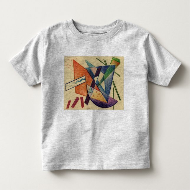 Camiseta Abstrato Baby TvShirt (Frente)