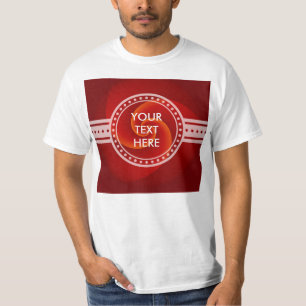 Camiseta Abstrato Background Spirals soft III + seu texto