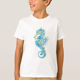 Camiseta Abstrato Blue Seacavalo