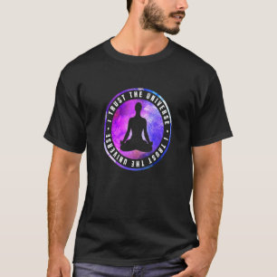 Camiseta Abstrato Cheerful Universo De Manifesto Adorável