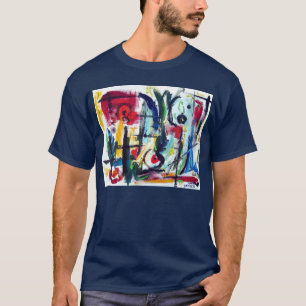 Camiseta Abstrato Color Whimsy