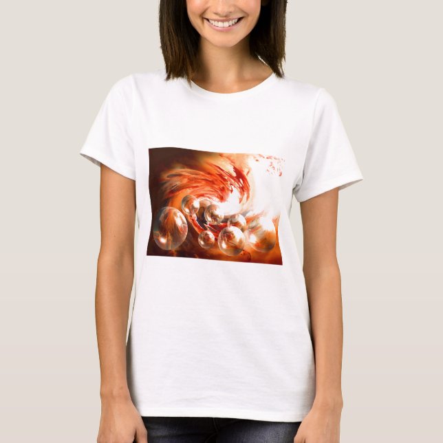 Camiseta Abstrato Contemporâneo (Frente)