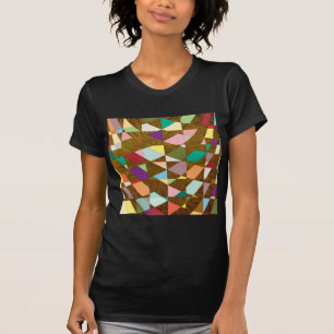 Camiseta Abstrato Cores Sun Burst