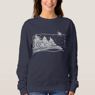 Camiseta Abstrato de Arte Branco para Vestir