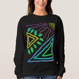 Camiseta Abstrato de Arte Original para Vestir