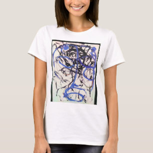Camiseta Abstrato de Cabeça Olmec Jeff Hankamer Artjunkhaus