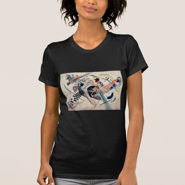 Camiseta Abstrato de composição Kandinsky (Frente)