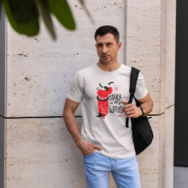 Camiseta Abstrato de criação positiva