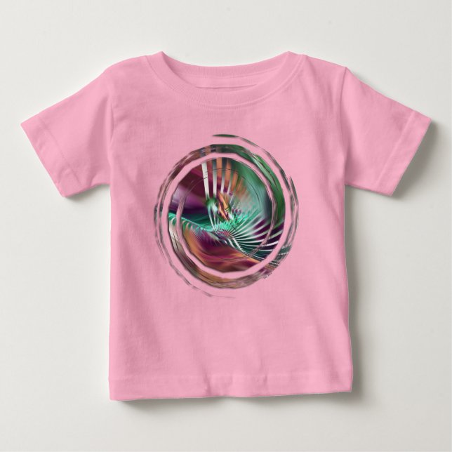 Camiseta Abstrato de Dançador de rico (Frente)