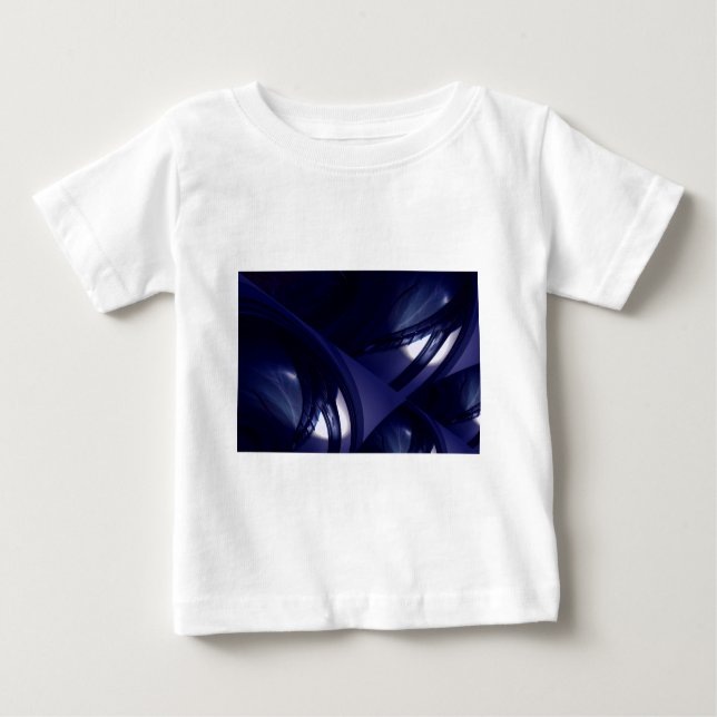 Camiseta Abstrato de Fantasia de Abstrato Futurística (Frente)