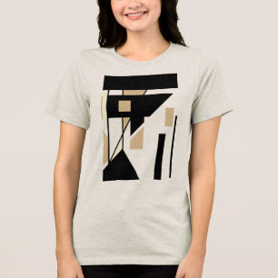 Camiseta Abstrato de Formas Geométricas de Olhar do MCM de 