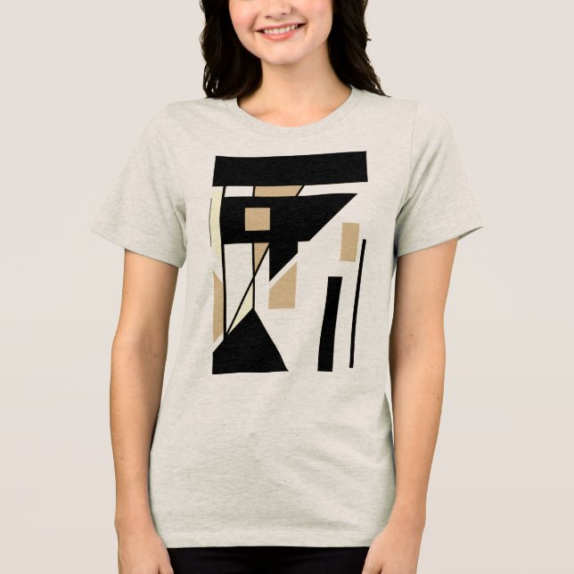 Camiseta Abstrato de Formas Geométricas de Olhar do MCM de  (Frente)