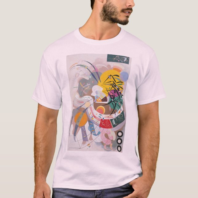 Camiseta Abstrato de Kandinsky (Frente)