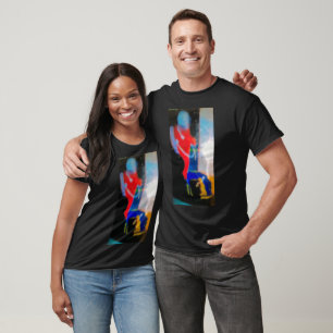 Camiseta Abstrato de pintura do Spacewalk Hankamer Artjunkh