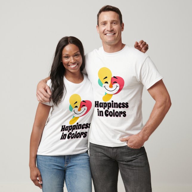 Camiseta Abstrato de Reprodução (Unissex)