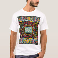Abstrato: design de bolso quadrado.