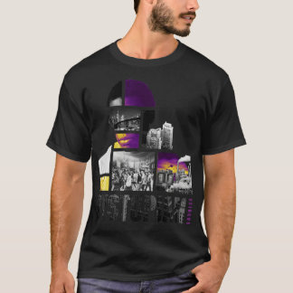 Camiseta Abstrato distópico