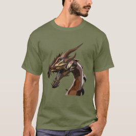 Camiseta Abstrato Dragon moderno