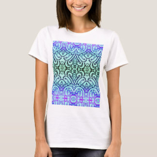 Camiseta - Abstrato em Cores Frias