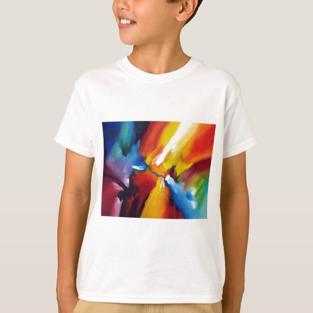 Camiseta Abstrato Expressionismo (Frente)