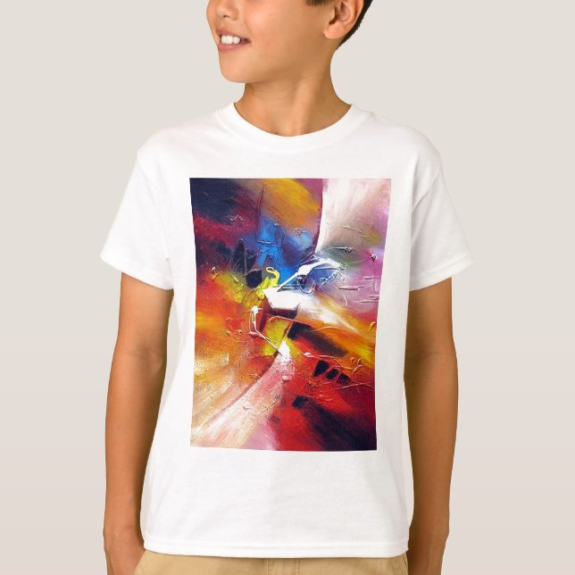 Camiseta Abstrato Expressionismo (Frente)