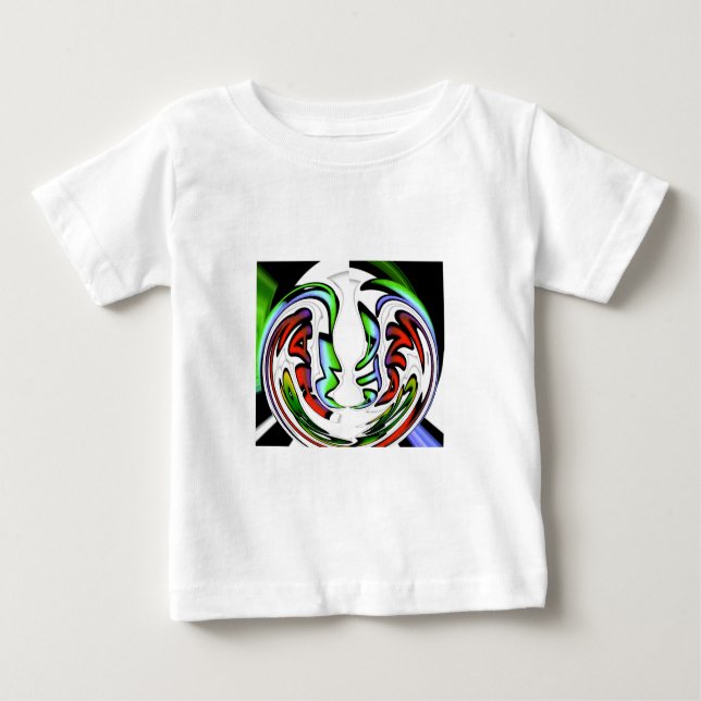 Camiseta Abstrato Face Hakuna Matata Art Impressão (Frente)