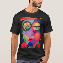 Camiseta Abstrato face nº 1