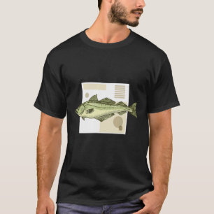 Camiseta Abstrato Fish Art