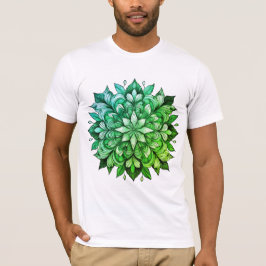 Camiseta Abstrato Floral