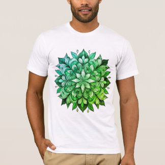 Camiseta Abstrato Floral