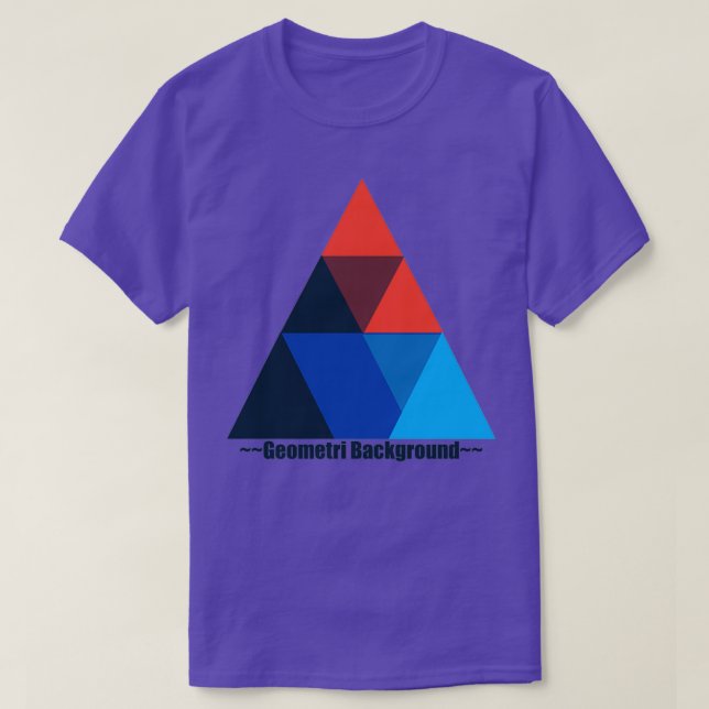 Camiseta Abstrato geometri fulcolor (Frente do Design)