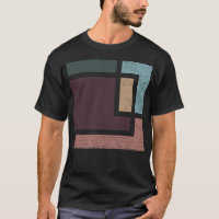 Abstrato Geometria Com Tons Da Terra Desi Distinto